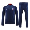 Atlético Madrid Navy Version Ensemble Vestes d'Entraînement 2023-24 Pour Homme